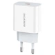 Мережевий зарядний пристрій BOROFONE BA38A Plus Speedy PD20W White (6931474746870) - изображение 1