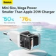 Сітчастий зарядний пристрій Baseus GaN5 Fast Charger(mini) 1C 20W EU White (CCGN050102) - зображення 9