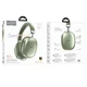 Бездротові навушники HOCO W35 Max Joy BT headphones Green (6942007625609) - изображение 4