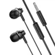 Навушники BOROFONE BM74 Singer universal earphones with microphone Black (6974443388220) - изображение 1