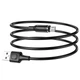 Кабель BOROFONE BX41 USB to Micro 2.4A, 1m, PVC, PVC connectors, magnetic, Black (6931474738455) - изображение 5