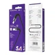 Кабель BOROFONE BX32 USB to Type-C 2.4A, 1m, nylon, aluminum+TPE connectors, Black (6931474710451) - изображение 2