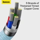 Кабель Baseus Gem Fast-Charging Data Cable USB-C to iP 20W 2m Galaxy Blue (P10373001311-01) - зображення 9