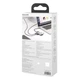 USB-хаб Baseus Metal Gleam Series 4-in-1 Multifunctional Type-C HUB Docking Station Gray（Type-C to HDMI*1+USB3.0*1+USB2.0*1+PD*1） (CAHUB-CY0G) - изображение 2