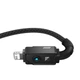 Кабель Baseus Unbreakable Series Fast Charging Data Cable USB to iP 2.4A 2m Cluster Black (P10355802111-01) - зображення 3