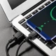 Кабель BOROFONE BX31 USB to Type-C 3A, 1m, silicone, TPE connectors, Black (6931474710390) - изображение 4