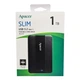 Зовнішній жорсткий диск PHD External 2.5'' Apacer USB 3.2 Gen. 1 AC237 1Tb Black (color box) (AP1TBAC237B-1) - изображение 2