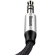 Аудіокабель Baseus Yiven Audio Cable M30 1.5M Silver+Black (CAM30-CS1) - изображение 5