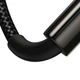 Кабель Baseus Tungsten Gold Fast Charging Data Cable USB to Type-C 100W 1m Black (CAWJ000001) - изображение 7