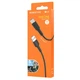 Кабель BOROFONE BX30 USB to Type-C, 3A, 1m, silicone, TPE connectors, Black (6931474706928) - зображення 2