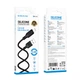 Кабель BOROFONE BX113 Lenny silicone charging data cable Micro(L=2M) Black (6941991115493) - зображення 3