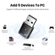 Адаптер UGREEN CM390 USB Bluetooth 5.0 Adapter (UGR-80889) (UGR-80889) - изображение 3