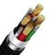 Кабель Baseus Flash Series Ⅱ Two-for-three Charging Cable U+C to M+L+C 100W 1.2m Black (CASS030101) - зображення 7