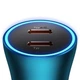 Автомобільний зарядний пристрій Baseus Golden Contactor Dual Fast Charger Car Charger C+C 40W Blue (CGJP000003) - зображення 14