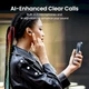Бездротові навушники UGREEN WS106 HiTune T3 Active Noise-Cancelling Wireless Earbuds (Black)(UGR-90401) (UGR-90401) - изображение 6