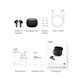 Бездротові навушники UGREEN WS106 HiTune T3 Active Noise-Cancelling Wireless Earbuds (Black)(UGR-90401) (UGR-90401) - изображение 9