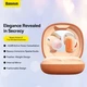 Бездротові навушники Baseus AirNora 2 True Wireless Earphones Gradient Orange (NGTW320207) - изображение 4