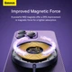 Бездротове зарядне пристрій Baseus Simple Mini3 Magnetic Wireless Charger 15W Dusty Purple (CCJJ040205) - зображення 12