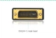 Кабель UGREEN 20124 DVI 24+1 Male to HDMI Female Adapter (Black) (UGR-20124) (UGR-20124) - изображение 4