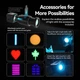 Відеосвітло Ulanzi Vijim L3 RGB COB Fill Light (UV-L052GBB1 L3 RGB) (L052GBB1) - зображення 9