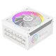 Блок питания GameMax RGB PRO 1050G WH Белый 1050W ATX 3.1 модульный 80+ Gold 140 мм вентилятор подсветки RGB для ПК (RGB PRO 1050G WH) - изображение 7
