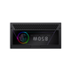 Блок питания GameMax RGB 850G Черный 850W ATX 2.53 модульный 80+ Gold 140 мм вентилятор подсветки RGB для ПК (RGB 850G) - изображение 3