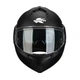 Мотошолом (flip back) Kappa KV55B Solid Matt Black XXL - зображення 4