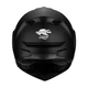 Мотошолом (flip back) Kappa KV55B Solid Matt Black XXL - зображення 7
