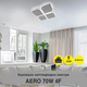 Керована світлодіодна люстра Esllse AERO 70W 4F 3000-6500K 455x455x57-WHITE-220- IP20 - зображення 2