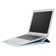 Чохол-конверт-підставка xVibe Leather PU для MacBook ноутбука 15"-16.2" Sky Blue - изображение 4