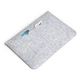 Чохол - конверт з повсті xVibe для MacBook ноутбука планшета 13"-14.2" Light Grey - изображение 4