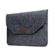 Чохол - конверт з повсті xVibe для MacBook ноутбука планшета 15"-16.2" Dark grey - изображение 1
