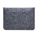 Чохол - конверт з повсті xVibe для MacBook ноутбука планшета 15"-16.2" Dark grey - изображение 3