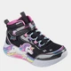 Детские демисезонные ботинки для девочки Skechers Unicorn Chaser 303302L BKMT 28.5 Черные (199025468756) - изображение 4