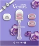 Подарунковий набір для жінок Venus Станок для гоління ComfortGlide Breeze з 3 змінними картриджами + Дорожній футляр + Кріплення (8006530039666) - зображення 1