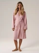 Халат женский хлопковый Atlantic SZL-002 ROZ S/M Розовый (5903351393782) - изображение 1
