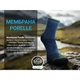 Носки водонепроницаемые Dexshell Running Lite 2.0 Socks, темно-голубые, размер XL (47-49) - изображение 5
