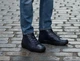 Зимові чоловічі черевики ECCO Soft 7 Tred 42 синій 45045401038 - изображение 6