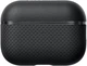 Магнитный чехол Pitaka Aramid Fiber Magnetic Case Plain Black/Grey для Airpods Pro 2nd Gen (APM2401) - изображение 1