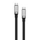Кабель USB WALKER C915 Type-C to Type-C black - изображение 1
