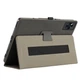Чохол - книжка Textile Leather Case with Stand для Doogee U11 / U11 Pro, Black - зображення 1