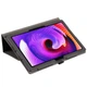 Чохол - книжка Textile Leather Case with Stand для Doogee U11 / U11 Pro, Black - зображення 7