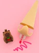 Маркер Centrum Mini Capybara текстовый розовый (2000998494353) - изображение 2