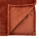 Ковдра Atmosphera Flannel Uni плюшева теракотова 130 x 180 см (3560232699177) - зображення 2