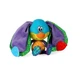 Мягкая игрушка Nuby Teether Tugz Plush Rabbit с прорезывателем - изображение 1