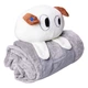 Мягкая игрушка-плед Собачка 120×160 (см) 2 в 1 Серый Colorful Home 5616-68G - изображение 2