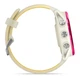 Смарт-годинник Garmin Forerunner 570 42mm Raspberry with Mango/Translucent Bone with Silver Buckle (010-02970-42) - изображение 5