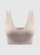 Женский спортивный бюстгальтер в рубчик Sport Elegance HS0011 (1946-44-02) Кофейный 46-48 FINETOO (M) - изображение 7