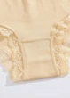 Женские хлопковые трусики слипые с кружевом Comfort Inspiration (1954-46-04) Бежевый L FINETOO (46) - изображение 4
