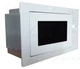 Микроволновая печь встраиваемая Luxor BF 25 White Glass Unique Navigator белая стеклянная фасадная рама + открывание двери от прикосновения к стеклу, белый - изображение 5